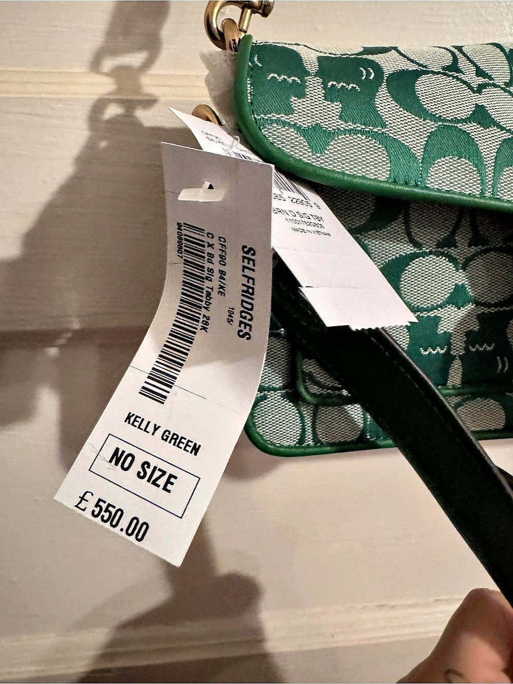 Coach x Brain Dead Green Tabby  NWT - Picture 9 of 12